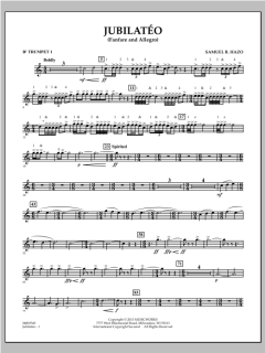 Jubilateo (Fanfare And Allegro) von Samuel R. Hazo (Download) 