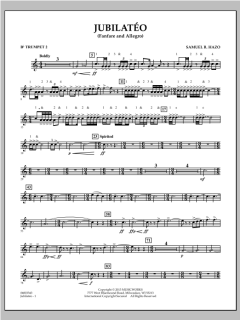 Jubilateo (Fanfare And Allegro) von Samuel R. Hazo (Download) 