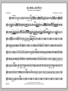 Jubilateo (Fanfare And Allegro) von Samuel R. Hazo (Download) 