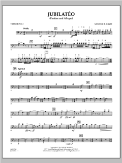 Jubilateo (Fanfare And Allegro) von Samuel R. Hazo (Download) 