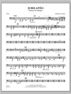 Jubilateo (Fanfare And Allegro) von Samuel R. Hazo (Download) 