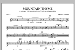Mountain Thyme von Samuel R. Hazo (Download) 