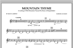 Mountain Thyme von Samuel R. Hazo (Download) 