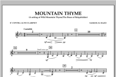 Mountain Thyme von Samuel R. Hazo (Download) 