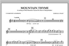 Mountain Thyme von Samuel R. Hazo (Download) 