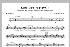 Mountain Thyme von Samuel R. Hazo (Download) 
