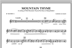 Mountain Thyme von Samuel R. Hazo (Download) 