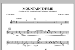 Mountain Thyme von Samuel R. Hazo (Download) 
