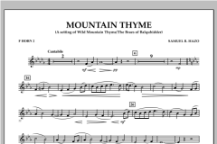 Mountain Thyme von Samuel R. Hazo (Download) 