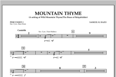 Mountain Thyme von Samuel R. Hazo (Download) 