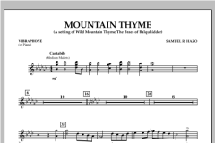Mountain Thyme von Samuel R. Hazo (Download) 