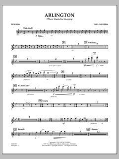 Arlington (Where Giants Lie Sleeping) von Paul Murtha (Download) 