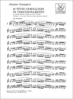 16 Studi Giornalieri di Perfezionamento von Alamiro Giampieri 