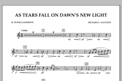 As Tears Fall On Dawn's New Light von Richard L. Saucedo (Download) 