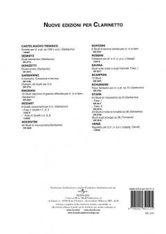 12 Capriccios Clarinet Unaccompanied von Giovanni Battista Gambaro 