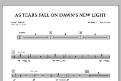 As Tears Fall On Dawn's New Light von Richard L. Saucedo (Download) 