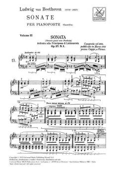 Sonatas for Piano Vol. 2 Nos 13-23 Critical Edition It/sp/pr von Ludwig van Beethoven 