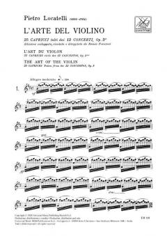 L'arte Del Violino 25 Capricci von Pietro Locatelli im Alle Noten Shop kaufen