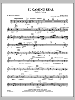 El Camino Real von Alfred Reed (Download) 