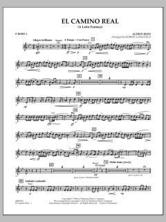 El Camino Real von Alfred Reed (Download) 