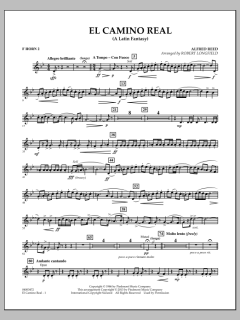 El Camino Real von Alfred Reed (Download) 