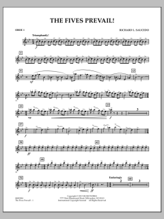 The Fives Prevail! von Richard L. Saucedo (Download) 