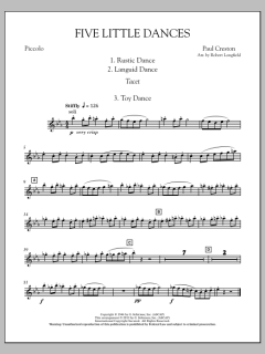 Five Little Dances von Paul Creston (Download) 