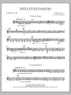 Five Little Dances von Paul Creston (Download) 