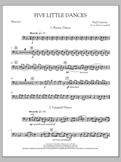 Five Little Dances von Paul Creston (Download) 