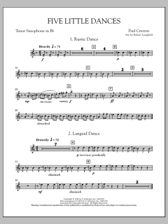 Five Little Dances von Paul Creston (Download) 