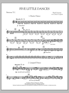 Five Little Dances von Paul Creston (Download) 