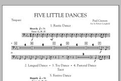Five Little Dances von Paul Creston (Download) 