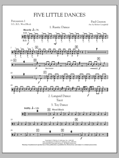 Five Little Dances von Paul Creston (Download) 