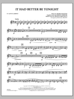 It Had Better Be Tonight von Michael Bublé (Download) 