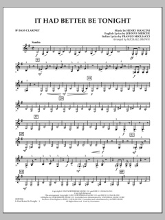 It Had Better Be Tonight von Michael Bublé (Download) 