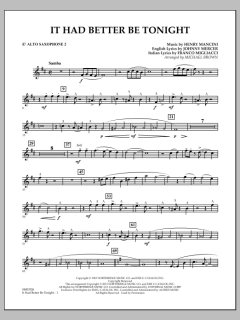 It Had Better Be Tonight von Michael Bublé (Download) 