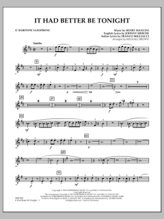 It Had Better Be Tonight von Michael Bublé (Download) 