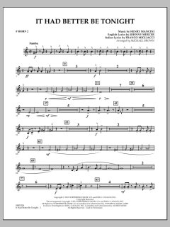 It Had Better Be Tonight von Michael Bublé (Download) 