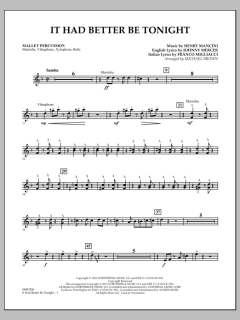 It Had Better Be Tonight von Michael Bublé (Download) 