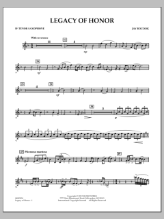 Legacy Of Honor von Jay Bocook (Download) 
