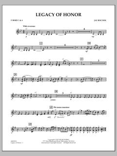 Legacy Of Honor von Jay Bocook (Download) 