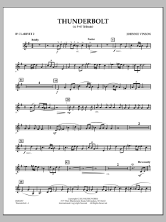 Thunderbolt von Johnnie Vinson (Download) 