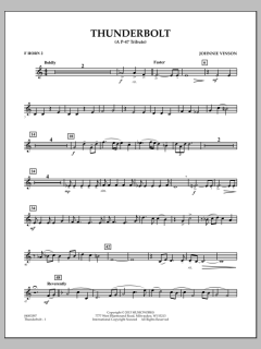 Thunderbolt von Johnnie Vinson (Download) 