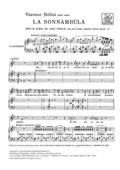 La Sonnambula: Ah! Non Credea Mirarti von Vincenco Bellini 