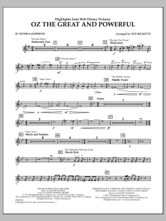 Highlights From Oz The Great And Powerful von Danny Elfman (Download) 