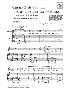 Composizioni Da Camera Vol. 2 von Gaetano Donizetti 