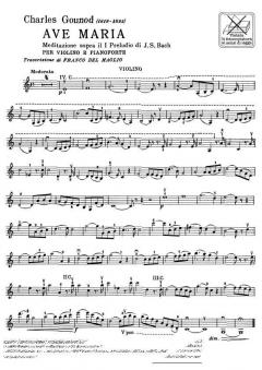 Ave Maria (Meditation) von Johann Sebastian Bach 