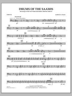 Drums of The Saamis von Samuel R. Hazo (Download) 