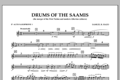 Drums of The Saamis von Samuel R. Hazo (Download) 