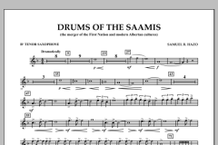 Drums of The Saamis von Samuel R. Hazo (Download) 